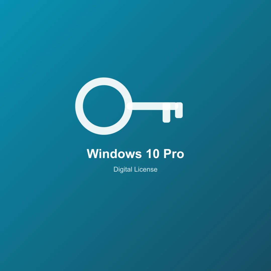 Windows 10 Pro digital license key