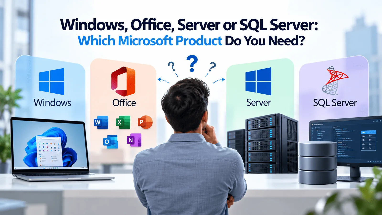 Windows, Office, Server or SQL Server: Which Microsoft Product Do You Need?